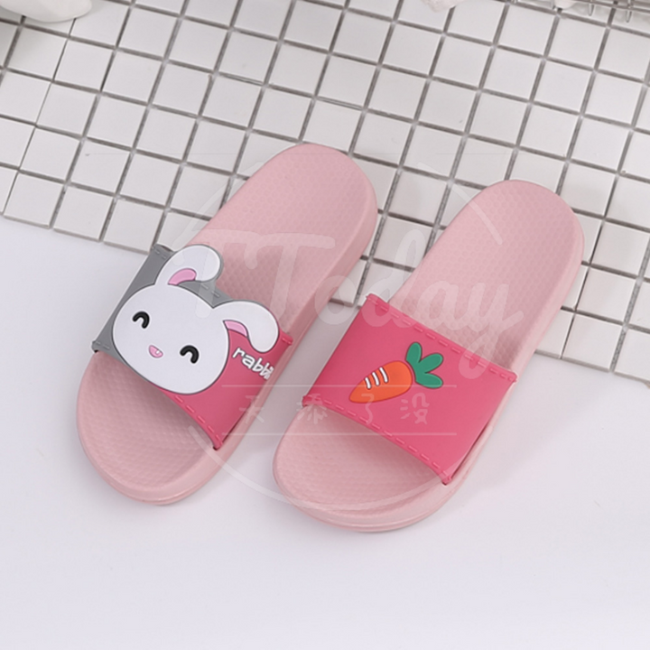 Fun plus+ 萌萌動物親子室外童拖鞋 Cute Animals Outdoor Slippers for Kids