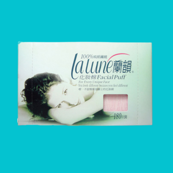 蘭韻紙纖化妝棉 Lalune Facial Puff 180pcs