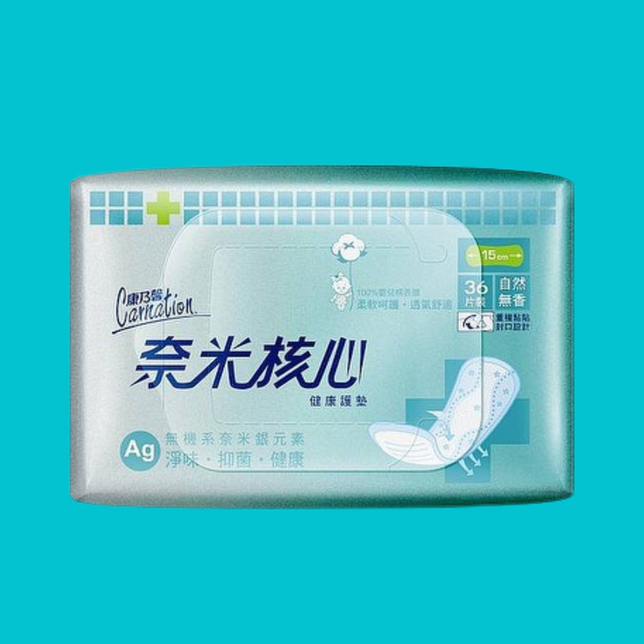 奈米核心健康護墊 自然無香 Nano Core Health Unscented  36 pcs 15cm